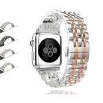 Pure Silver Luxury Two Tone Links Stainless Steel A 7 6 5 4